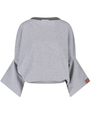 Stella McCartney Jumpers Material 1: Cotton - Grey