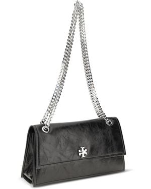 Tory Burch Shoulder Bag Kira Suede - Black