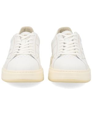 Woolrich Sneakers Arrow Leather Sneakers - Natural