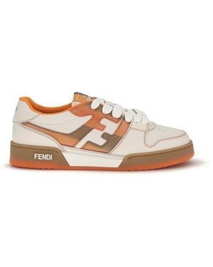 Fendi Match Sneakers - White
