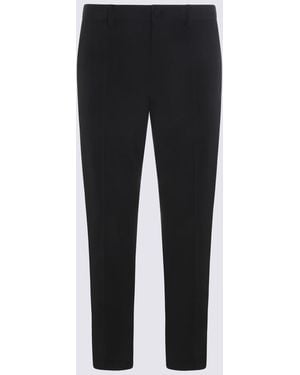 Dolce & Gabbana Virgin Wool Pant - Black