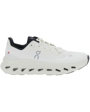 On Shoes Sneakers Leather Details - White