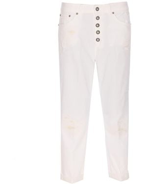 Dondup Koons Gioiello Pants - White
