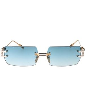 Chrome Hearts Lordie Sunglasses - Blue