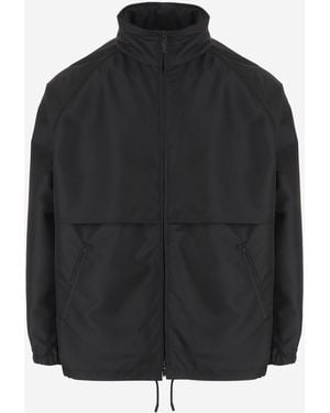 Saint Laurent Nylon Jacket Polyester - Black