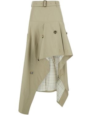 Burberry Skirt Heather - Natural