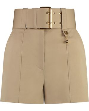 Elisabetta Franchi Trousers & Shorts - Natural