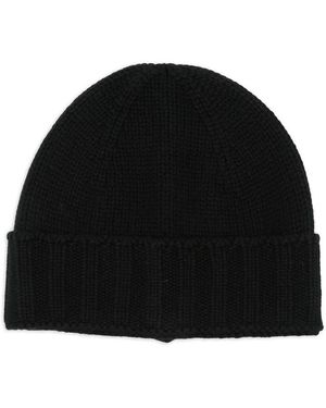 Fileria Cashmere Cap Hat - Black