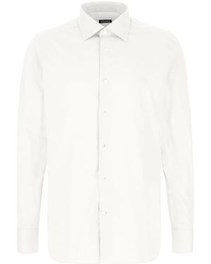 ZEGNA Stretch Cotton Shirt - White