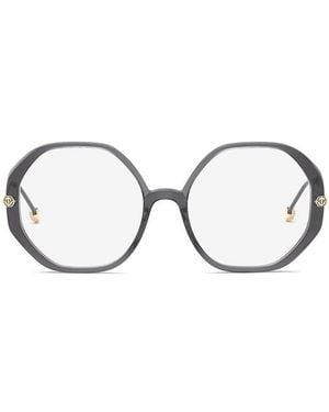 Philipp Plein Vpp053S Eyeglasses - Brown