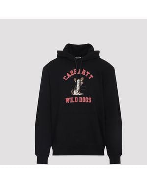 Carhartt Hooded Wild Dog Sweatshirt - Black
