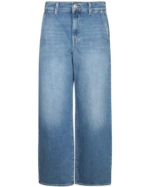 7 For All Mankind Bonnie Mid Jeans - Blue