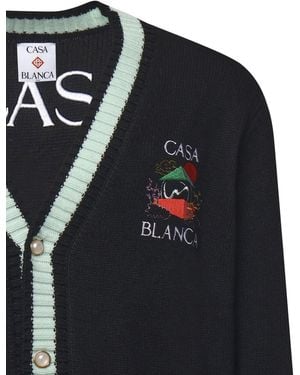 CASABLANCA Jumpers Merino Wool - Black