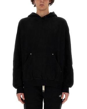 MOUTY Texas Sweatshirt Cotton Sweatshirts - Black