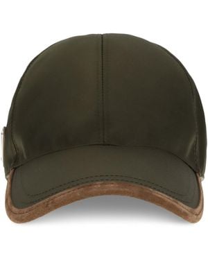 Prada Re-Nylon Baseball Hat - Green