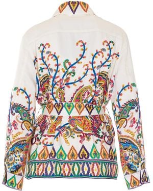 Etro Jackets Polyester - White