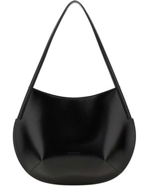 Jil Sander Jil Sander Kante Shoulder Bag - Black