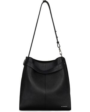 Givenchy Belted Bag Leather Shoulder Bag - Black