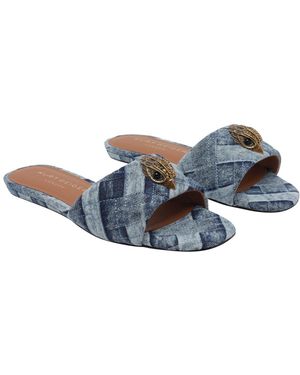 Kurt Geiger Sandals Fabric/Rubber Sole - Blue