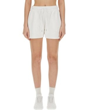 Stella McCartney Regular Fit Logo Shorts - White