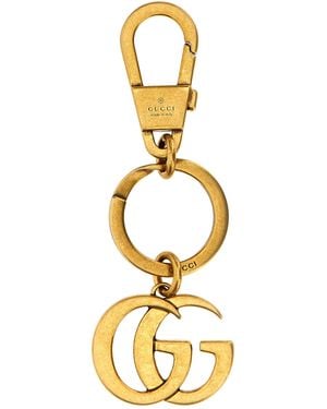 Gucci Doppia G Keyring - Metallic