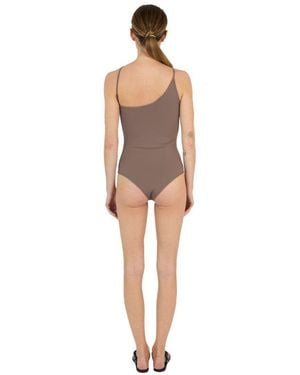 Coperni One-Piece Swimsuit Polyamide Swimwear - White