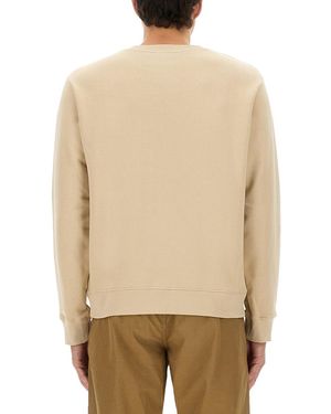 A.P.C. Sweatshirt Standard Organic Cotton Sweatshirts - Natural