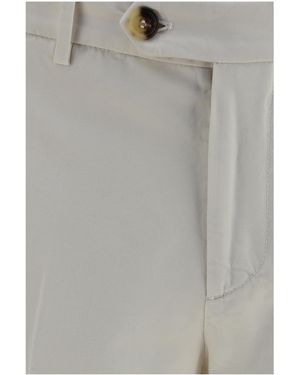 Brunello Cucinelli Trousers Dyed Cotton - Grey