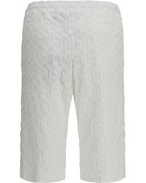 Gcds Shorts Monogram Optic - Gray
