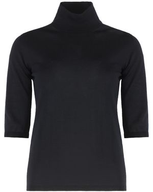 Max Mara Cecina Fine-Knit Jumper - Black