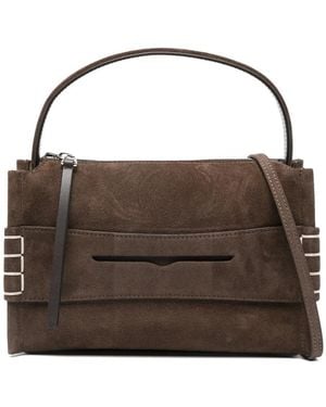 JW Anderson Handle Bag Calf Suede: 100. Tote - Brown