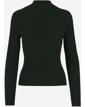 arch4 Ribbed Cashmere Jumper Baby Goat - Green