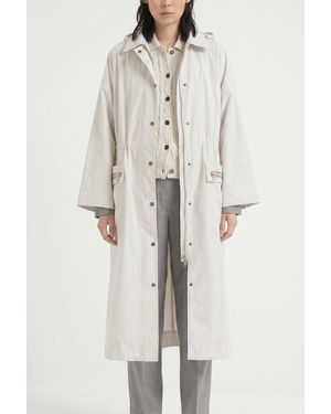 Brunello Cucinelli Off Relaxed Jacket - Natural