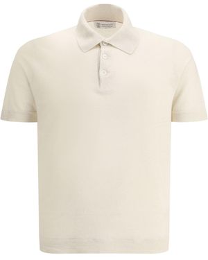 Brunello Cucinelli Polo Shirt - White