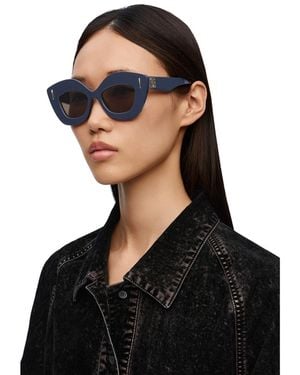 Lw 40127I 90E Acetate Occhiali Sole - Black