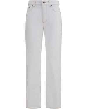 Versace High-Waisted Jeans Cotton - Grey