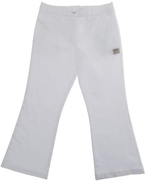 N°21 Pants Cotton Pants - White