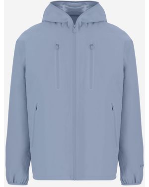 Save The Duck Nylon Hooded Jacket - Blue