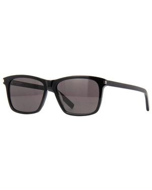 Saint Laurent Sunglasses Square Full Rim, Frame And Lens Sl339001 - Brown