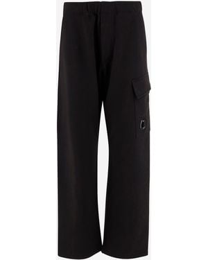 C.P. Company Cotton Pants - Black