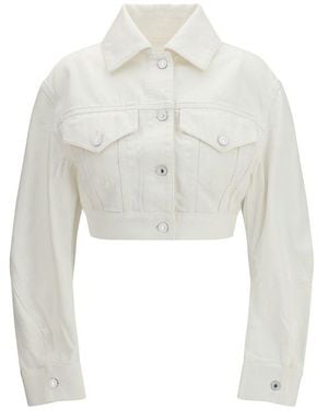 Givenchy Cotton Denim Jacket Clothing - White