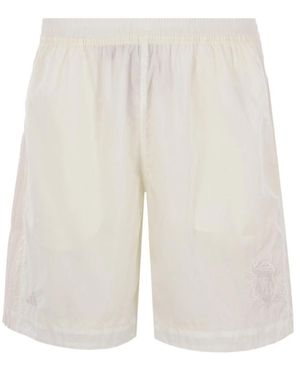 adidas Track Shorts - White