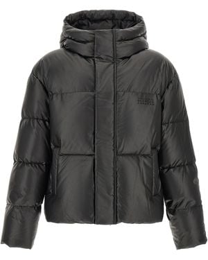 MM6 by Maison Margiela Polyester Full-Length Jacket Clothing - Grey