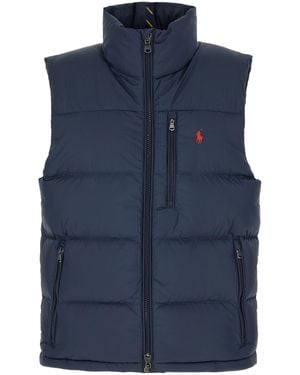 Polo Ralph Lauren Polyester Sleeveless Down Jacket - Blue