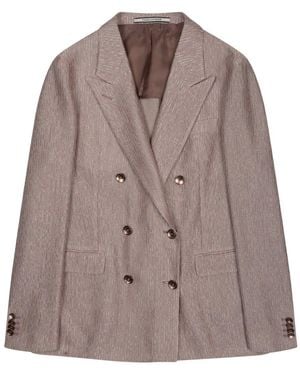 Tagliatore Giacca Parigi Doppiopetto - Brown