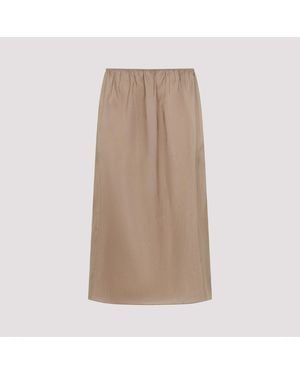 Carven Midi Skirt - Brown