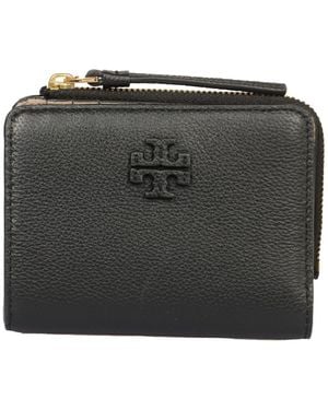 Tory Burch Mcgraw Bi-Fold Wallet - Black