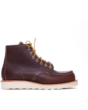 Red Wing Classic Moc Laced Shoe - Brown