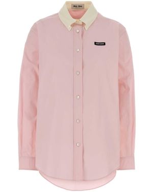 Miu Miu Shirts - Pink