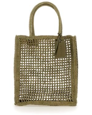 Manebí Raffia Bag - Metallic